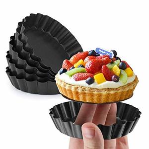 Gutsdoor Mini Tart Pan 4 Inches With Removable Bottom For Pies And Tarts