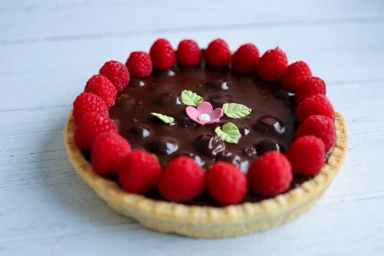 Tarts Recipe - Sweet Chocolate and Raspberry Tart